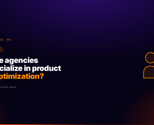 Are there agencies that specialize in Amazon product listing optimization?