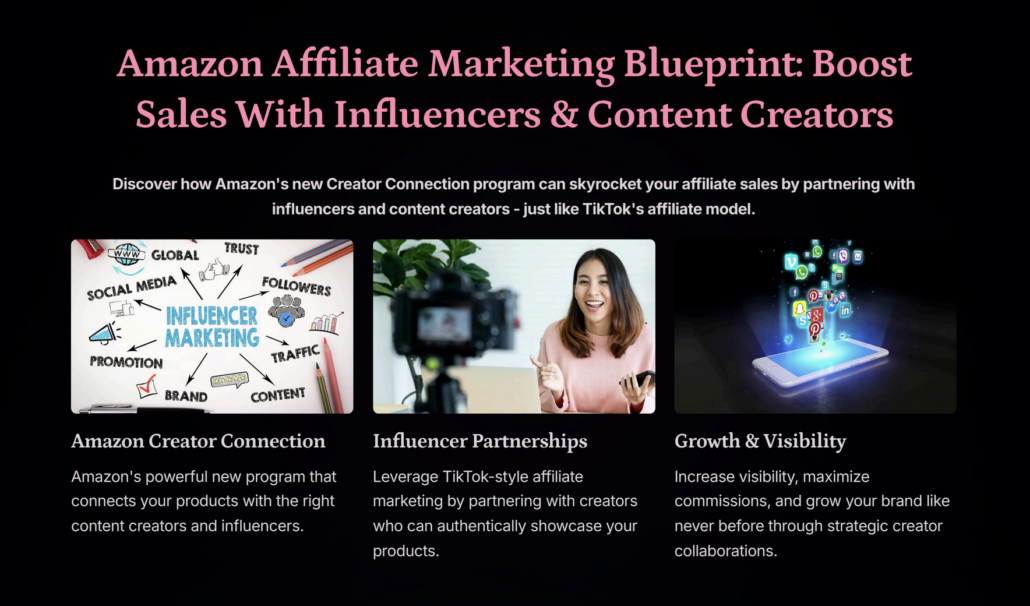 The Amazon Affiliate Marketing Blueprint The Amazon Affiliate Marketing Blueprint