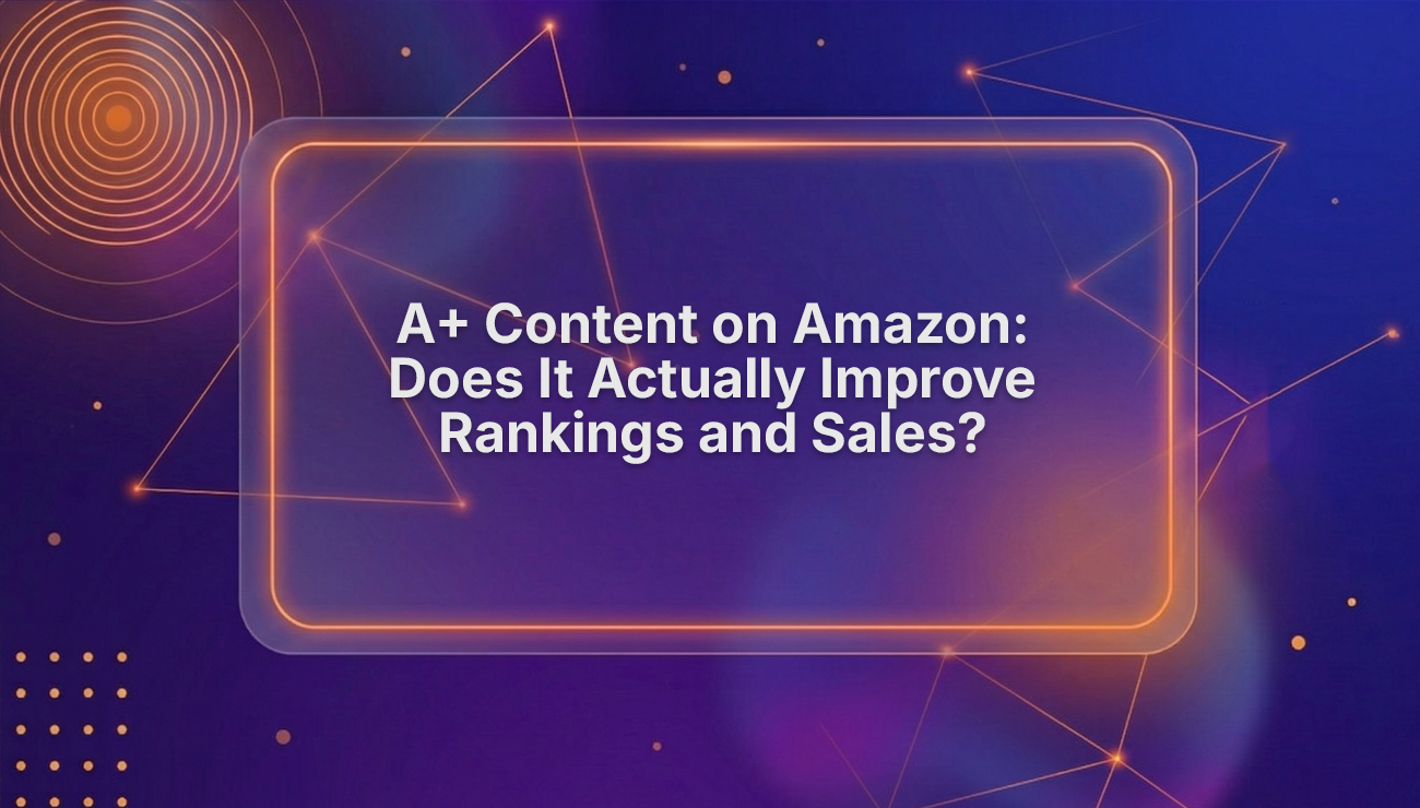 amazon a+ content