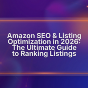 amazon seo & listing optimization 2026 amazon seo & listing optimization 2026