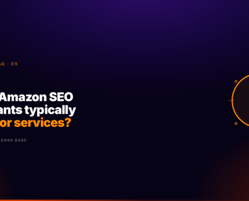 How do amazon consultants usually charge for their services?