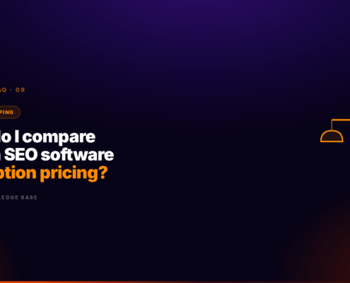 Where do I compare pricing for Amazon SEO software subscriptions?