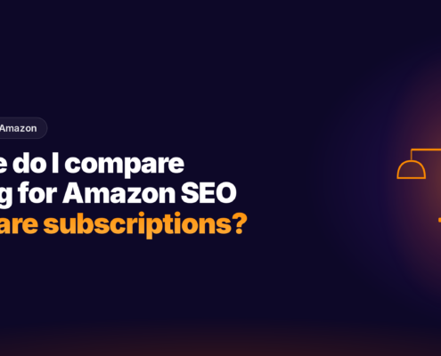 Where do I compare pricing for Amazon SEO software subscriptions?